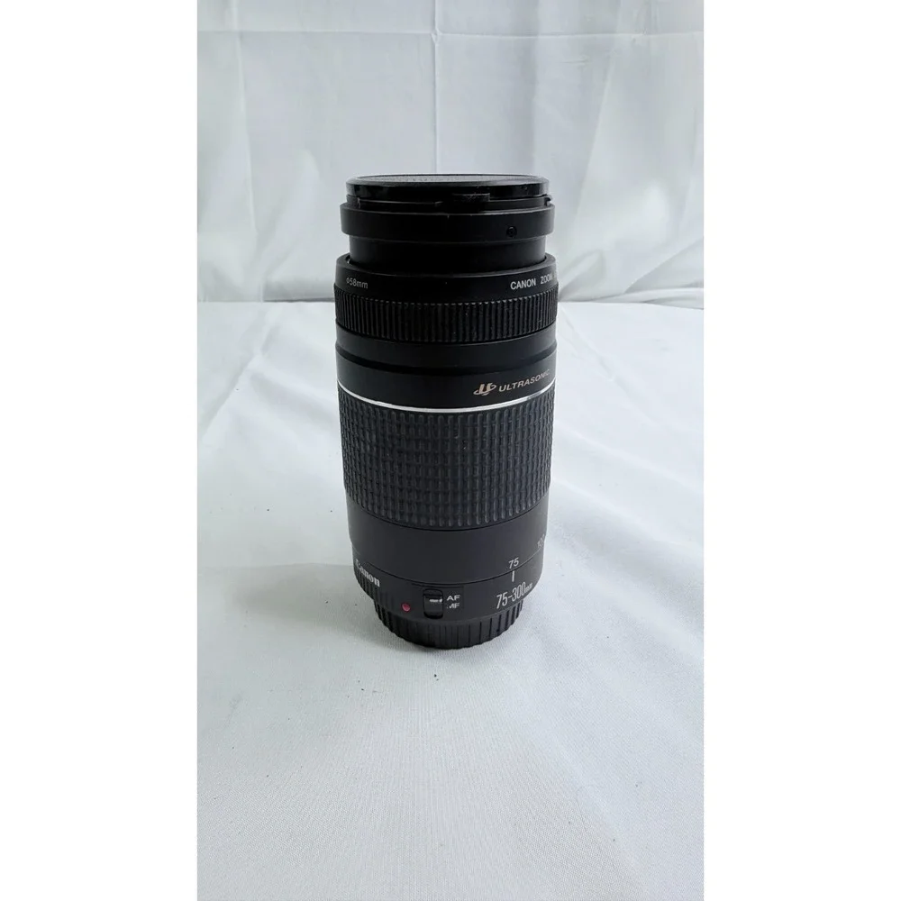 Canon EF 75-300mm f/4-5.6 II USM Ultrasonic Zoom Lens Tested Working